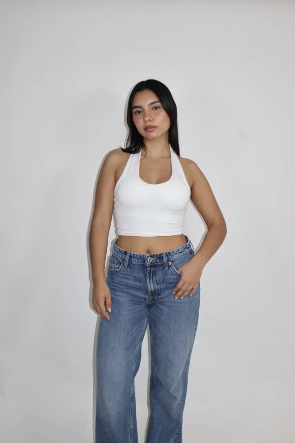 top básico blanco