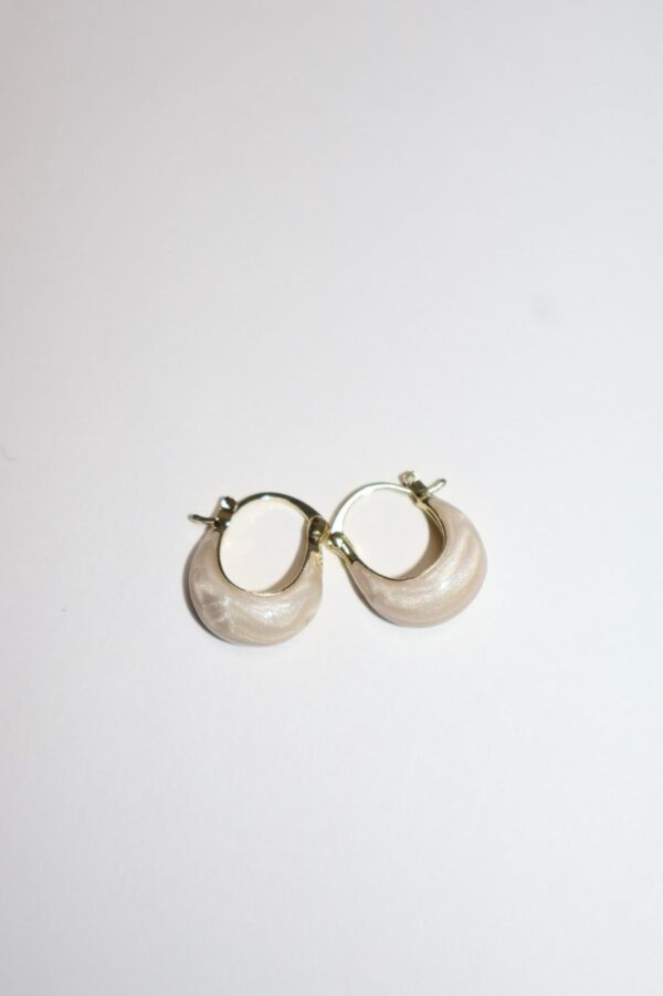 Piedra Luna Aretes