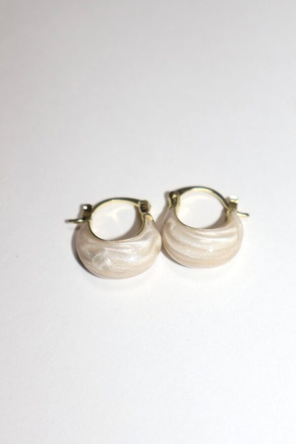 Piedra Luna Aretes - Imagen 2