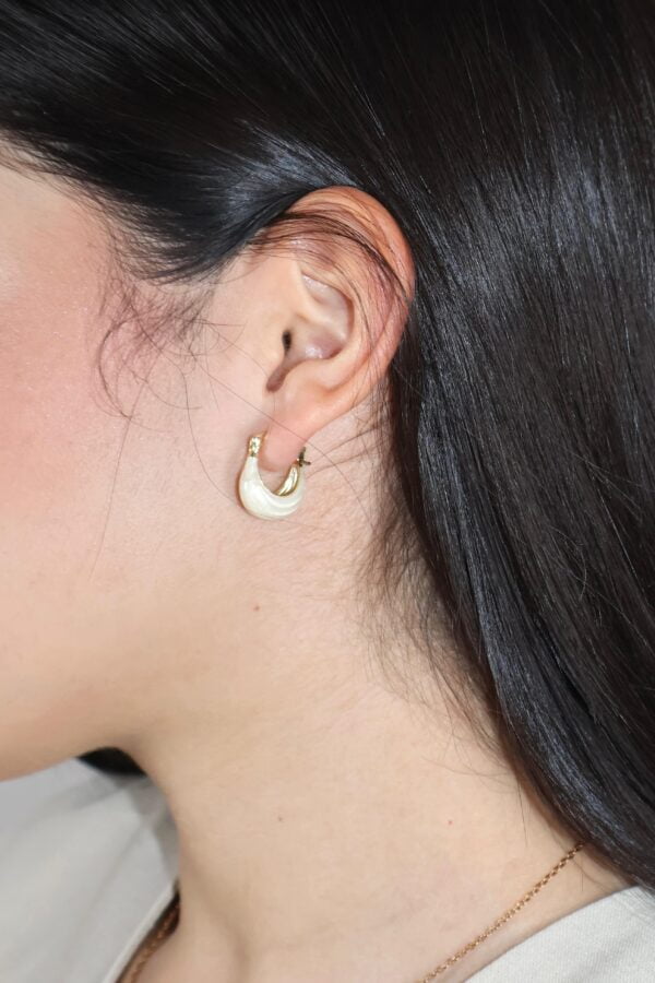 Piedra Luna Aretes - Imagen 3